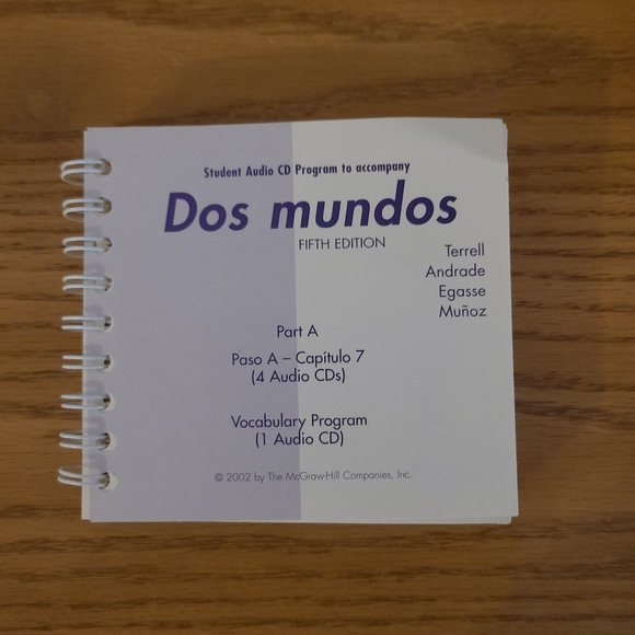 DOS MUNDOS Spanish Learning Textbook - Picture 9 of 12